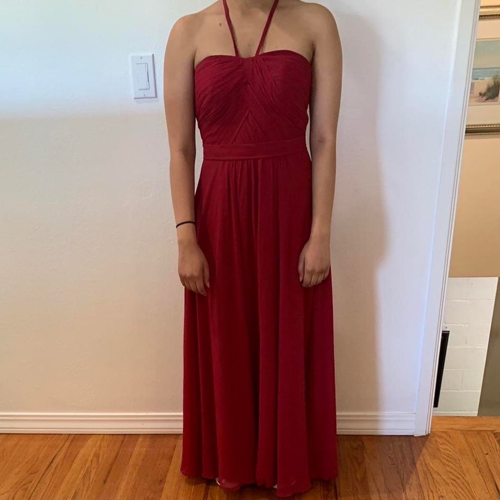 Red prom dress